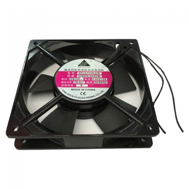 220v 12 cm metal fan12*12*38 mm 220v 12 cm metal fan12*12*38 mm
