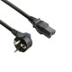 power güç kablosu 3X1,5 C15 bilgisayar monitör güç kablosu 5m