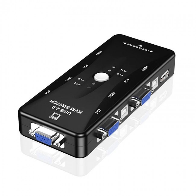 4 Port usb vga kvm switch usb vga kvm switch 4 port 4 Port usb vga kvm switch usb vga kvm switch 4 port