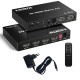 4K 60Hz 4x2 HDMI Matrix 4 giriş 2 çıkış Uzaktan Kumandalı 4K 60Hz 4x2 HDMI Matrix 4 giriş 2 çıkış Uzaktan Kumandalı