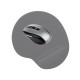 Bilek destekli mouse pad kaydırmaz tabanlı mouse pad gri