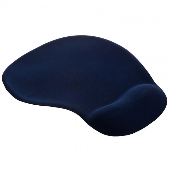 Bilek destekli mouse pad kaydırmaz tabanlı mouse pad lacivert