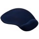 Bilek destekli mouse pad kaydırmaz tabanlı mouse pad lacivert