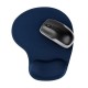 Bilek destekli mouse pad kaydırmaz tabanlı mouse pad lacivert