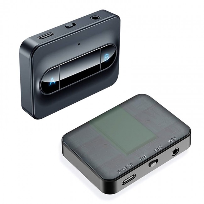 Çoklu Bluetooth 5.0 kablosuz alıcı-verici düşük gecikmeli 3.5mm AUX