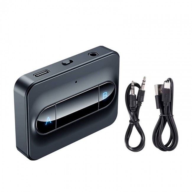 Çoklu Bluetooth 5.0 kablosuz alıcı-verici düşük gecikmeli 3.5mm AUX