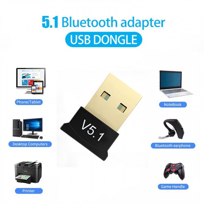 Bluetooth 5.1 usb 2.0 kablosuz ses aktarım adaptörü Bluetooth 5.1 usb 2.0 kablosuz ses aktarım adaptörü