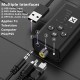 Bluetooth 5.2 Ses Alıcısı + USB Dijital fiber  aux Ses Dönüştürücü