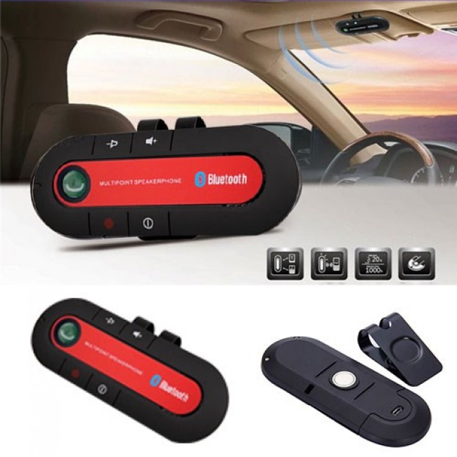 bluetooth araç kiti kablosuz BT mp3 müzik çalar kablosuz konuşma