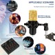 Keepro BM 800 V8 ses kartı seti kondansatör mikrofon canlı kayıt mixeri