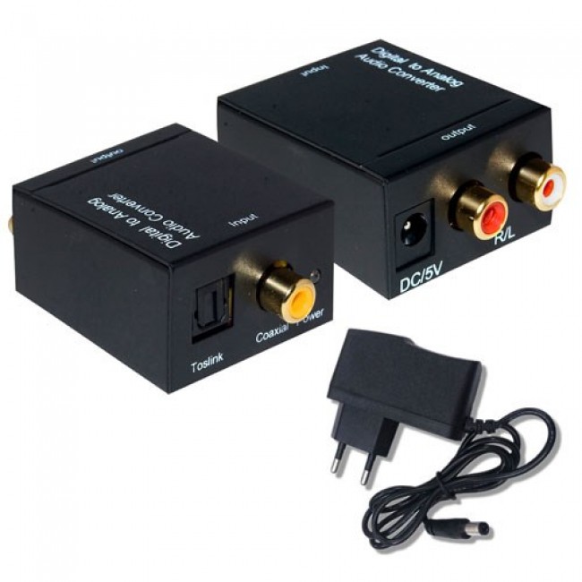 dijital optik to analog rca ses çevirici converter dönüştürücü dijital optik to analog rca ses çevirici converter dönüştürücü