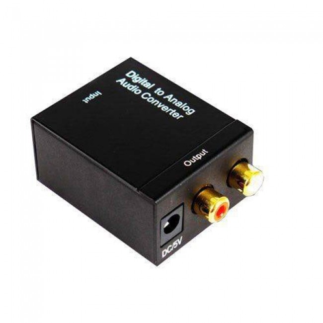 dijital optik to analog rca ses çevirici converter dönüştürücü dijital optik to analog rca ses çevirici converter dönüştürücü