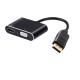 Displayport DP to HDMI+VGA Çevirici adaptör DP-HDMI-VGA dönüştürücü