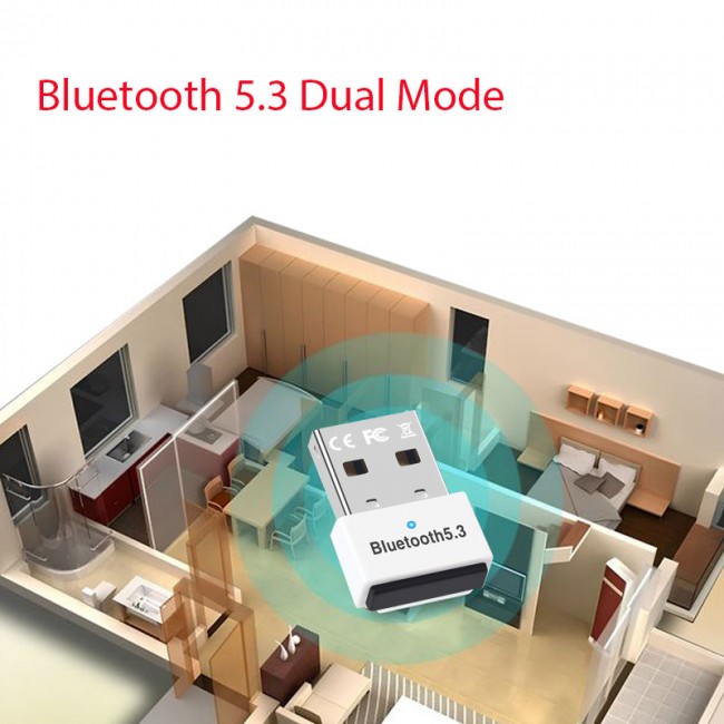 Dual çift modlu 5.3 USB Bluetooth adaptör dual mod bluetooth adaptör Dual çift modlu 5.3 USB Bluetooth adaptör dual mod bluetooth adaptör