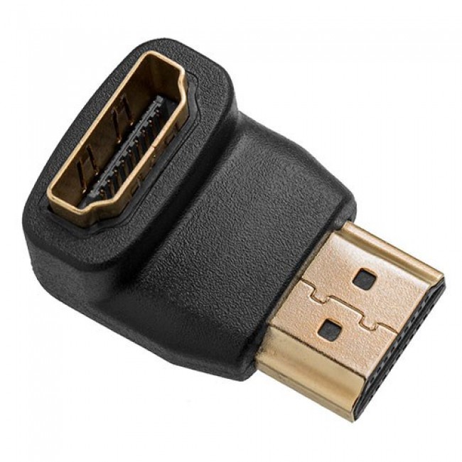 Hdmı 90 derece erkek-dişiL tipi 90 derece çeviri aparat adaptör Hdmı 90 derece erkek-dişiL tipi 90 derece çeviri aparat adaptör