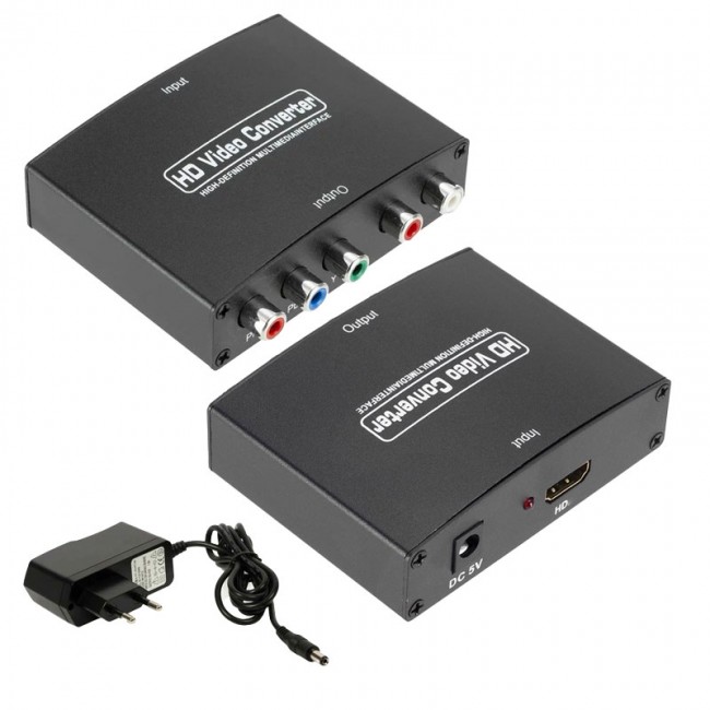 HDMI to Component Y.Pb.Pr (RGB) + Ses R/L dönüştürücü HDMI to Component Y.Pb.Pr (RGB) + Ses R/L dönüştürücü