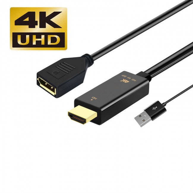 Hdmı to display 4k kablo + usb2.0 güç kaynağı kablosu hd to dp Hdmı to display 4k kablo + usb2.0 güç kaynağı kablosu hd to dp