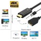 Hdmı to display 4k kablo + usb2.0 güç kaynağı kablosu hd to dp