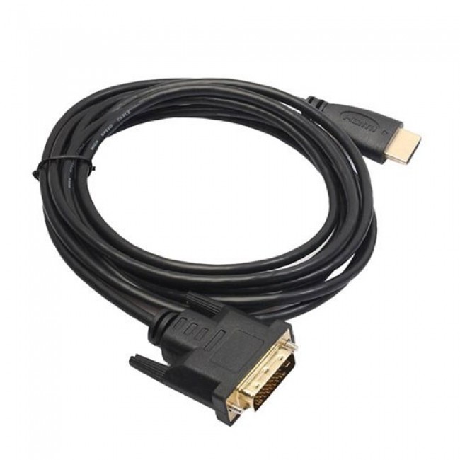 hdmı to dvı 24+1 erkek kablo 3m hdmı to dvı 24+1 erkek kablo 3m