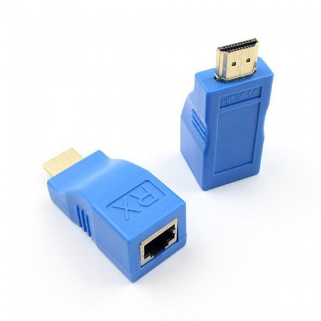 hdmı extender 4k 3D rj45 cat6 ile 30m hdmı uzatıcı