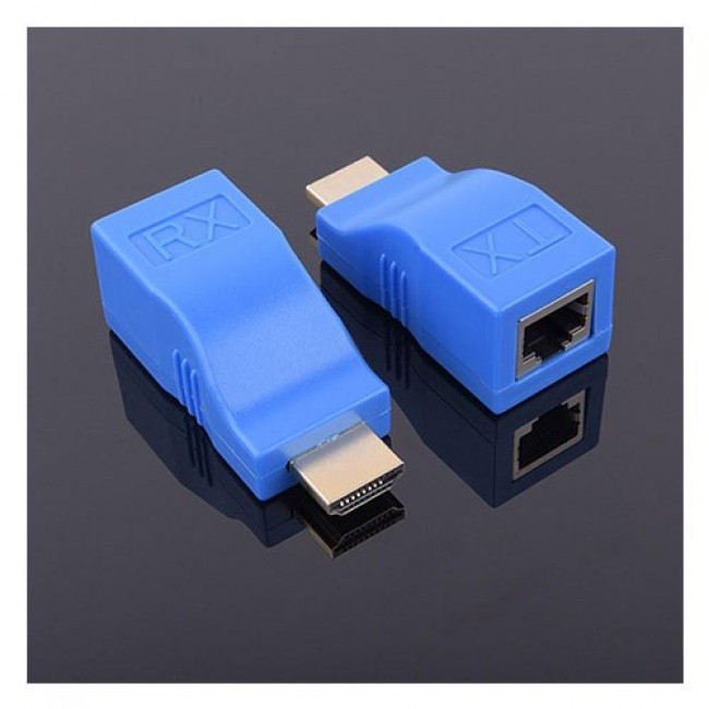 hdmı extender 4k 3D rj45 cat6 ile 30m hdmı uzatıcı