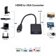 hdmı to vga audio çecirici converter kablo HDMI den VGA ya çevirici hdmı to vga audio çecirici converter kablo HDMI den VGA ya çevirici