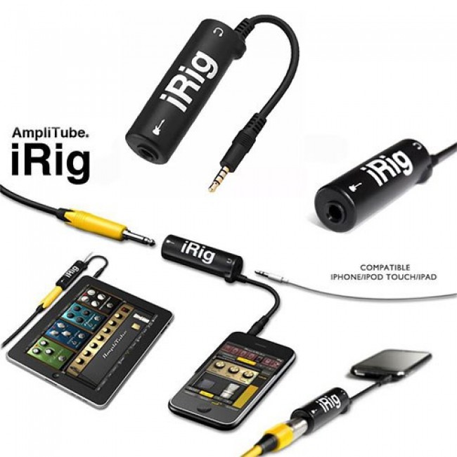 irig IK multimedia amplitube irig iPhone, iPad, iPod , Mac uyumlu irig IK multimedia amplitube irig iPhone, iPad, iPod , Mac uyumlu