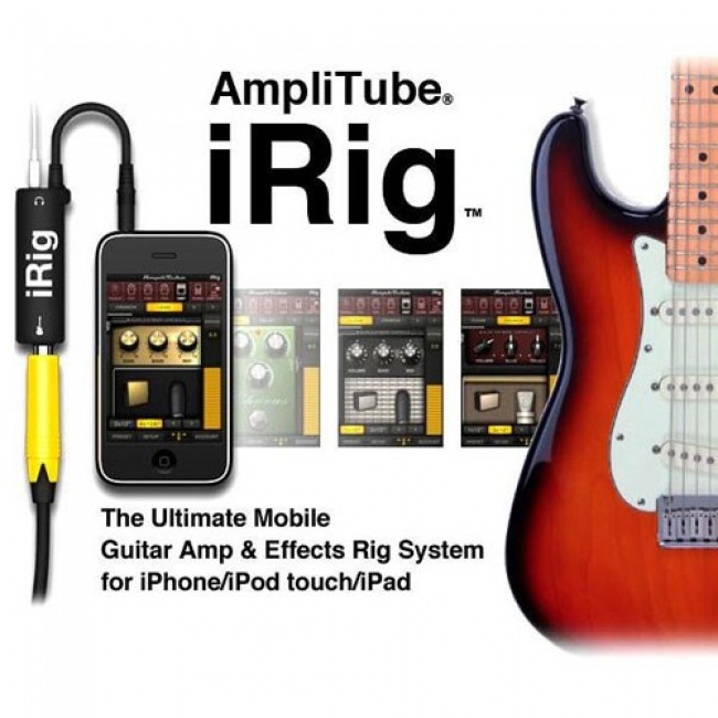 irig IK multimedia amplitube irig iPhone, iPad, iPod , Mac uyumlu irig IK multimedia amplitube irig iPhone, iPad, iPod , Mac uyumlu