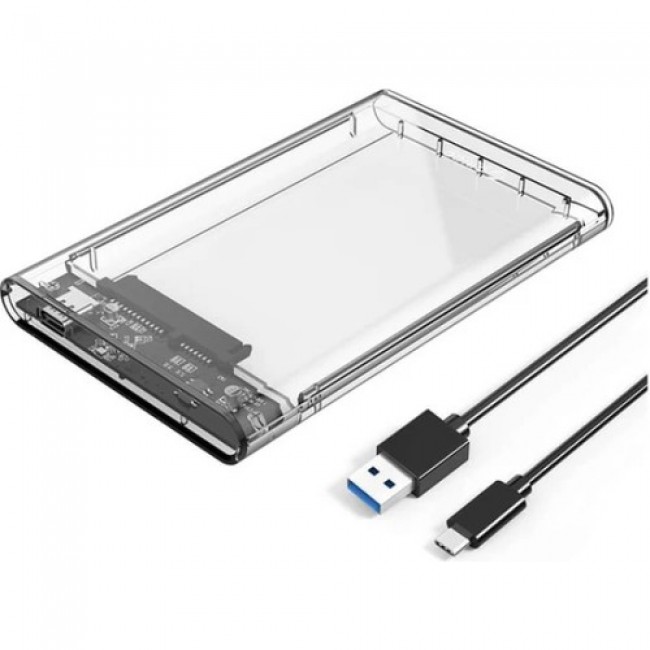 2.5 Inc Sata HDD SSD USB 3.1 Type C 5gbps Harddisk Kutu