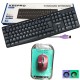 Keepro KP-1461  Standart PS-2 Kablolu Klavye +PS/2 Mouse Kırmızı