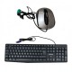 Keepro KP-1463 Standart PS-2 Kablolu Klavye +PS/2 gri Mouse