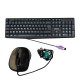 PS-2 Kablolu Klavye - Mouse Set SYH