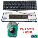 PS-2 Kablolu Klavye - Mouse Set SYH
