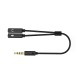 kulaklık mikrofon birleştirici splitter 3,5mm stereo kablo kulaklık mikrofon birleştirici splitter 3,5mm stereo kablo