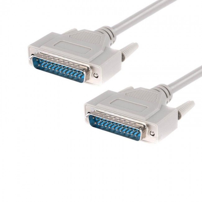 LPT paralel 25 pin erkek erkek yazıcı kablosu 1,8m
