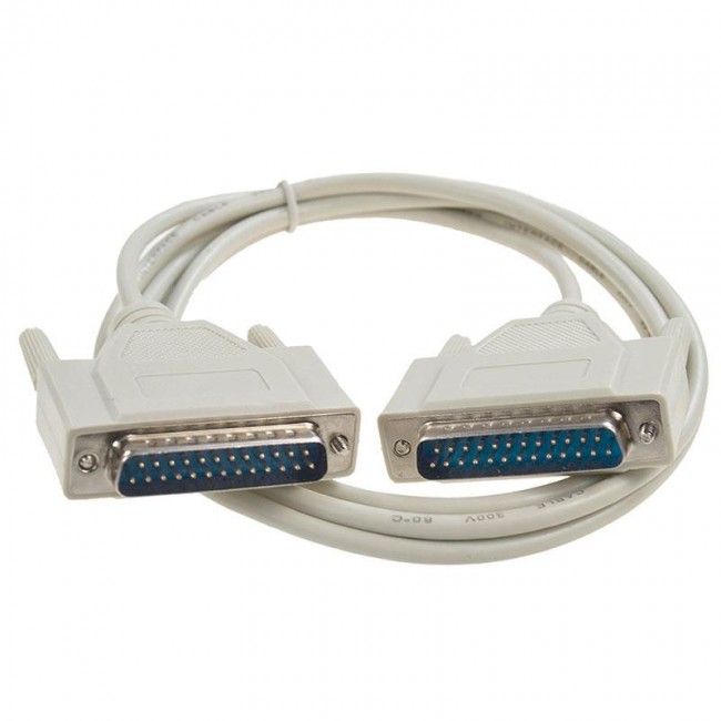 LPT paralel 25 pin erkek erkek yazıcı kablosu 1,8m