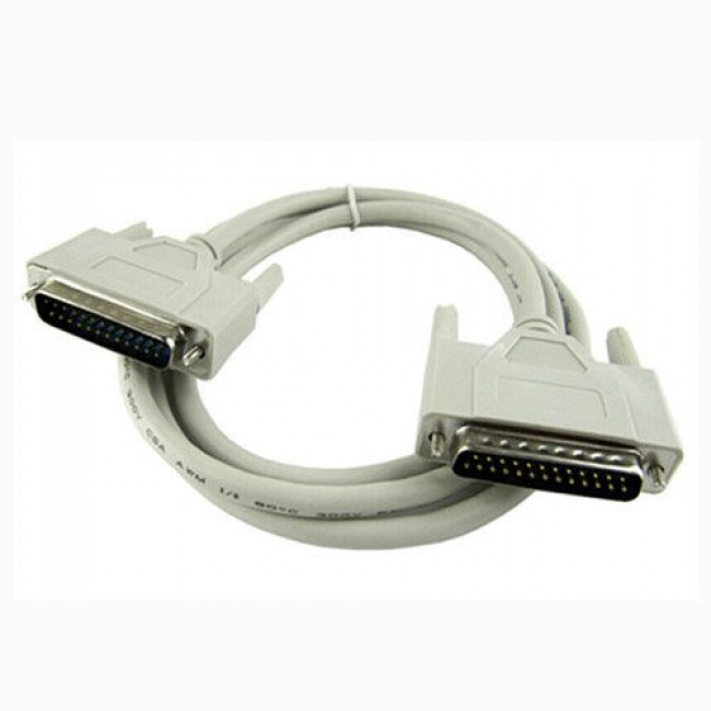 LPT paralel DB 25 pin erkek erkek yazıcı kablosu 1,5m LPT paralel DB 25 pin erkek erkek yazıcı kablosu 1,5m