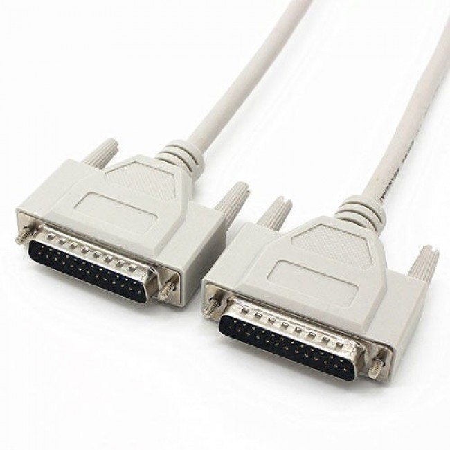 LPT paralel DB 25 pin erkek erkek yazıcı kablosu 1,5m LPT paralel DB 25 pin erkek erkek yazıcı kablosu 1,5m