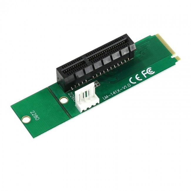 M.2 ngff to PCI-E 4X riser kart çevirici 141x-v1.0 M.2 ngff to PCI-E 4X riser kart çevirici 141x-v1.0