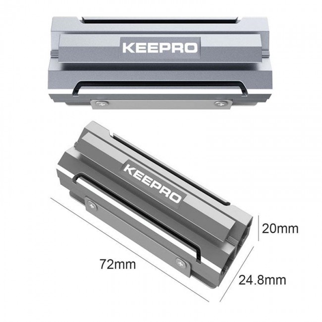 M.2 NVMe SSD pasif soğutucu 2280 ssd uyumlu Gri M.2 NVMe SSD pasif soğutucu 2280 ssd uyumlu Gri
