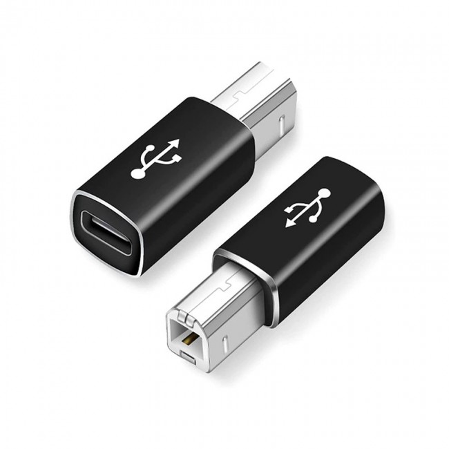 Type c dişi to usb B yazıcı midi ekipmanları için çevirici adaptör Type c dişi to usb B yazıcı midi ekipmanları için çevirici adaptör