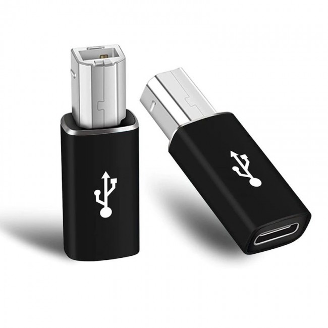 Type c dişi to usb B yazıcı midi ekipmanları için çevirici adaptör Type c dişi to usb B yazıcı midi ekipmanları için çevirici adaptör