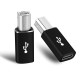 Type c dişi to usb B yazıcı midi ekipmanları için çevirici adaptör Type c dişi to usb B yazıcı midi ekipmanları için çevirici adaptör