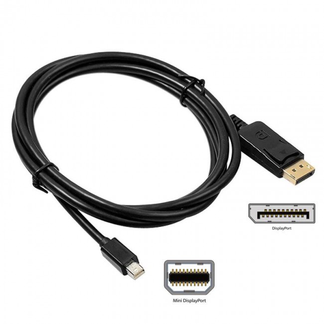 Mini display port to display port kablo 1.8m
