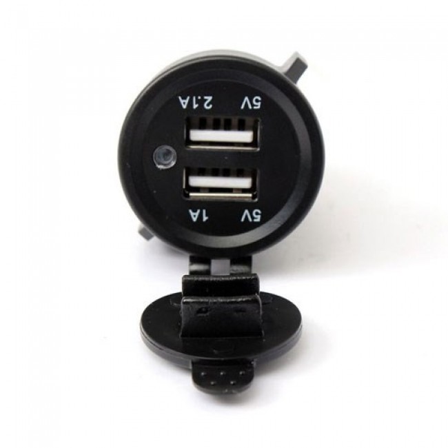 montajlanabilir araba tekne için dual usb şarj soketi 5v 2.1A montajlanabilir araba tekne için dual usb şarj soketi 5v 2.1A