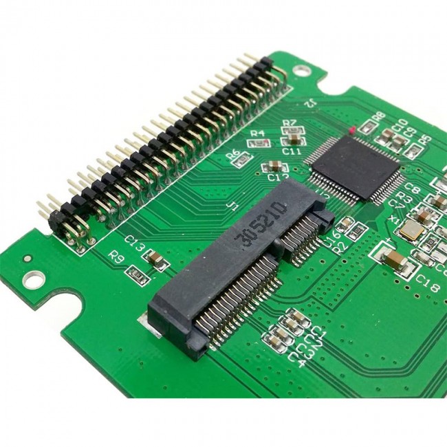 msata - 2.5 "44PIN IDE HDD SSD mSATA - PATA Dönüştürücü kutu byz msata - 2.5 "44PIN IDE HDD SSD mSATA - PATA Dönüştürücü kutu byz