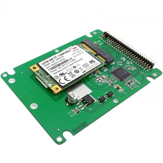 msata - 2.5 "44PIN IDE HDD SSD mSATA - PATA Dönüştürücü kutu byz msata - 2.5 "44PIN IDE HDD SSD mSATA - PATA Dönüştürücü kutu byz