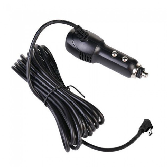 Navigasyon Ltipi 90 derece 5 pin mini usb araç şarj adaptörü 5v2A