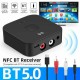 NFC 5.0 Kablosuz Ses Alıcı Adaptör Stereo RCA bluetooth alıcı