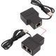 RJ45 Ethernet Ayırıcı  Splitter 1 giriş 2 Çıkış 100 Mbps rj45 adaptör